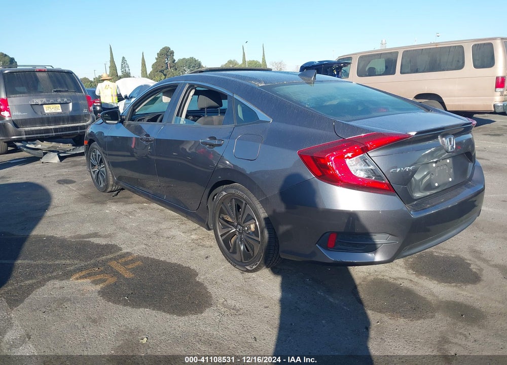 2018 HONDA CIVIC EX-T VIN: JHMFC1F38JX042397
