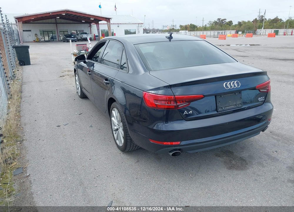 2017 AUDI A4 2.0T PREMIUM VIN: WAUANAF41HN023806