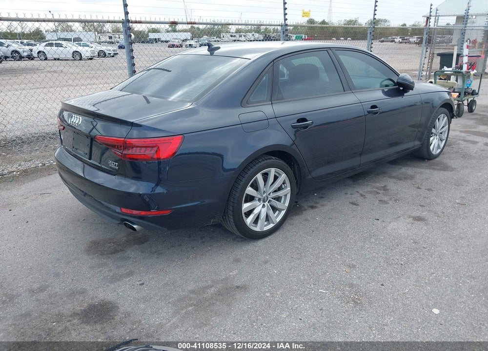 2017 AUDI A4 2.0T PREMIUM VIN: WAUANAF41HN023806