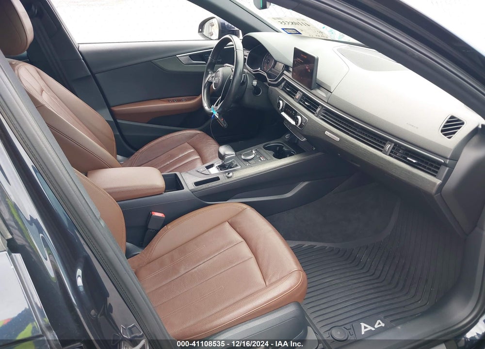 2017 AUDI A4 2.0T PREMIUM VIN: WAUANAF41HN023806