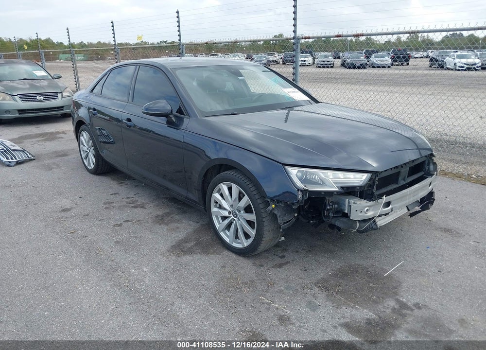 2017 AUDI A4 2.0T PREMIUM VIN: WAUANAF41HN023806