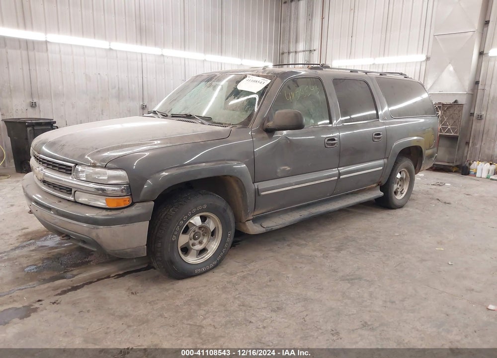 2002 CHEVROLET SUBURBAN 1500 LT VIN: 1GNFK16ZX2J222341
