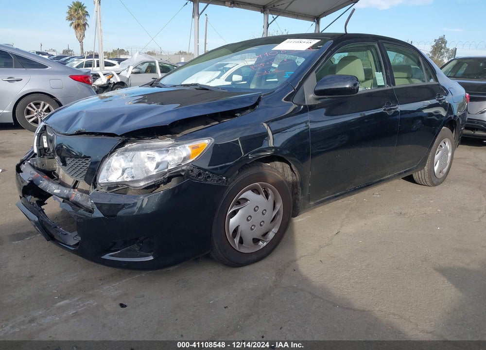 2010 TOYOTA COROLLA LE VIN: 1NXBU4EEXAZ207350