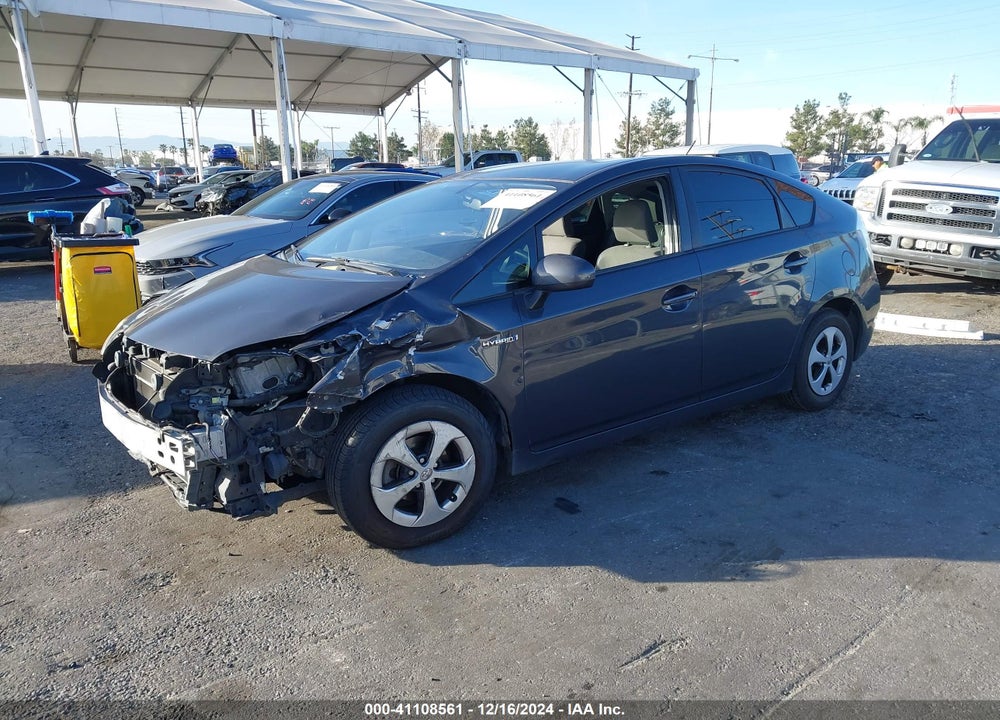 2013 TOYOTA PRIUS THREE VIN: JTDKN3DU5D5682083