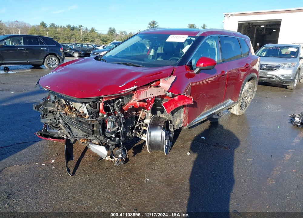 2022 NISSAN ROGUE SL INTELLIGENT AWD VIN: 5N1BT3CBXNC694888