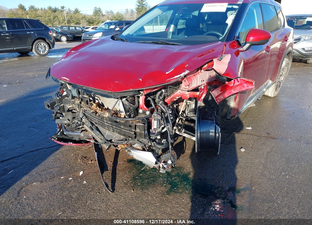 2022 NISSAN ROGUE SL INTELLIGENT AWD VIN: 5N1BT3CBXNC694888