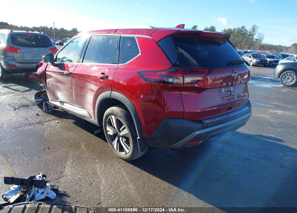 2022 NISSAN ROGUE SL INTELLIGENT AWD VIN: 5N1BT3CBXNC694888