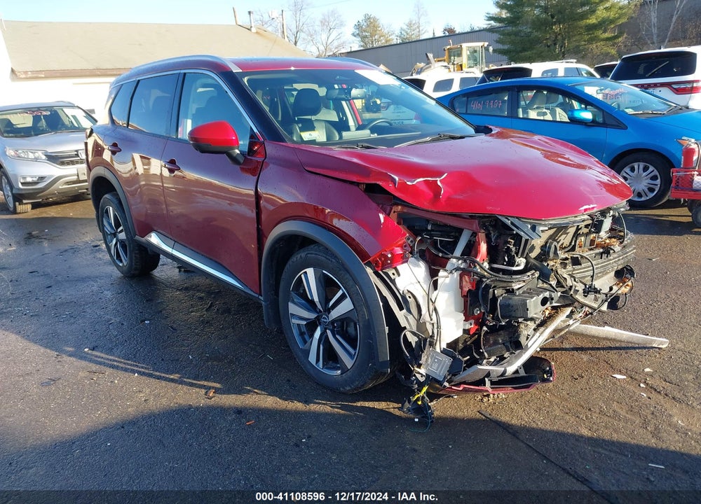 2022 NISSAN ROGUE SL INTELLIGENT AWD VIN: 5N1BT3CBXNC694888