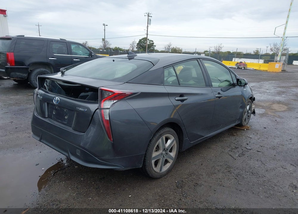 2016 TOYOTA PRIUS THREE TOURING VIN: JTDKARFUXG3517982