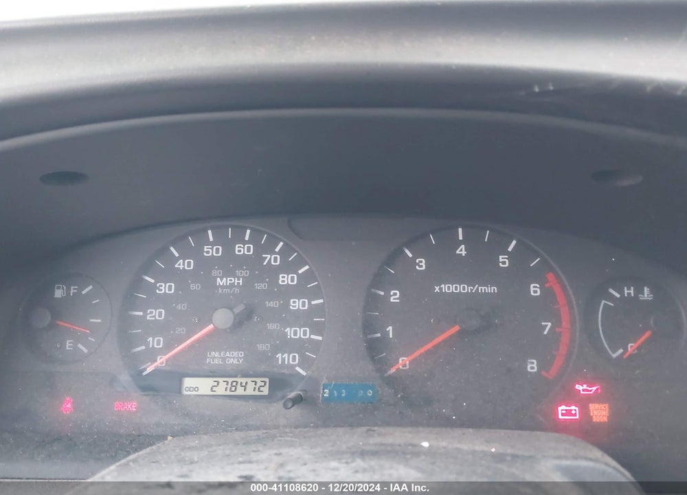 2000 NISSAN FRONTIER XE VIN: 1N6DD26S7YC419240