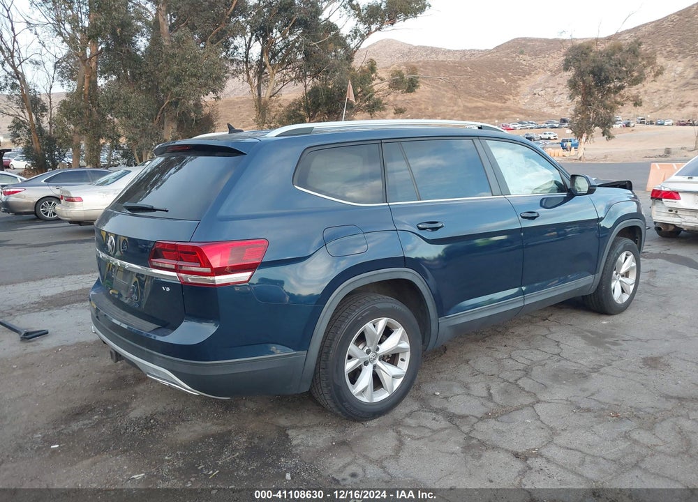 2019 VOLKSWAGEN ATLAS 3.6L V6 SE VIN: 1V2DR2CA8KC505386