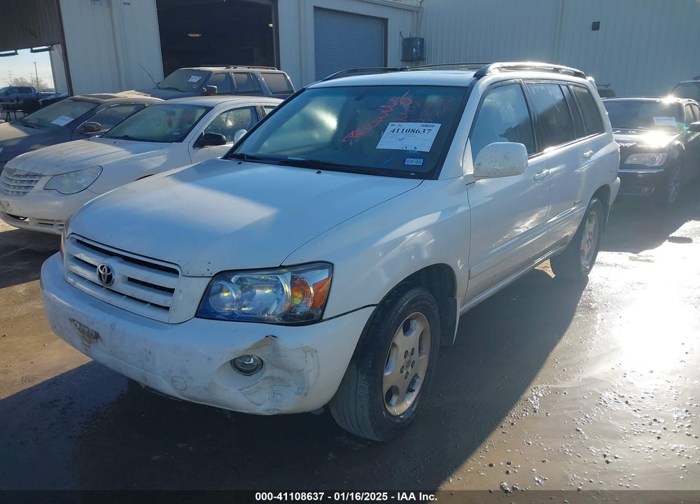 2007 TOYOTA HIGHLANDER LIMITED V6 VIN: JTEDP21A570138350