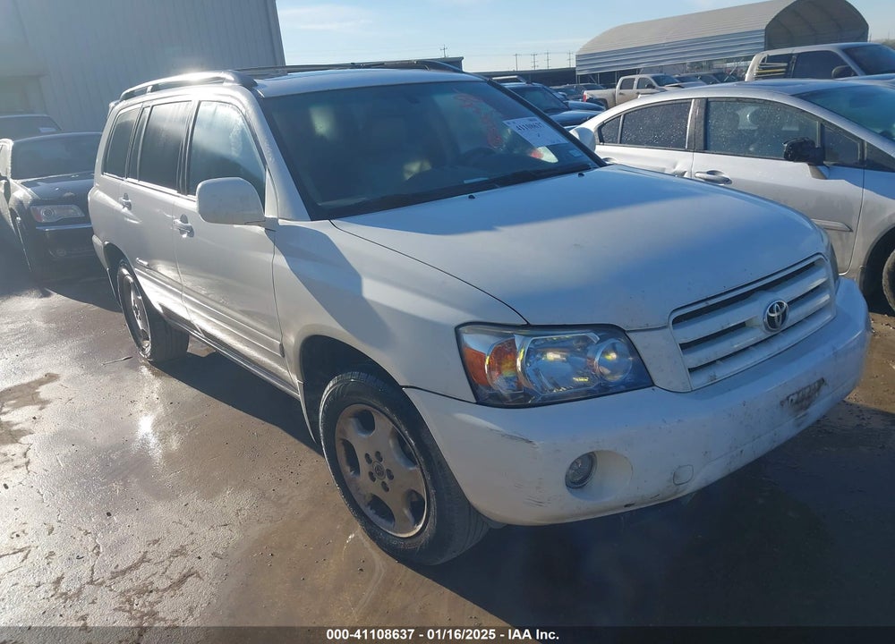 2007 TOYOTA HIGHLANDER LIMITED V6 VIN: JTEDP21A570138350
