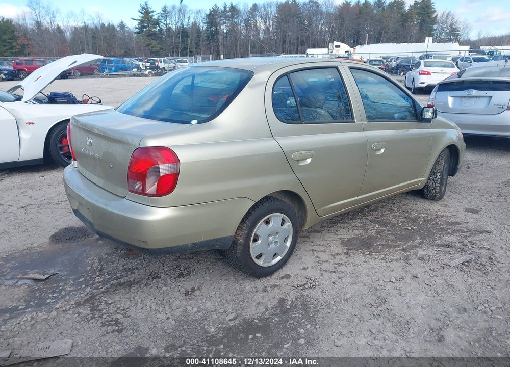 2000 TOYOTA ECHO VIN: JTDBT1233Y0071525