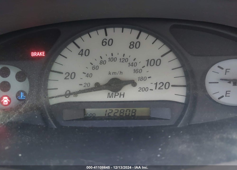 2000 TOYOTA ECHO VIN: JTDBT1233Y0071525