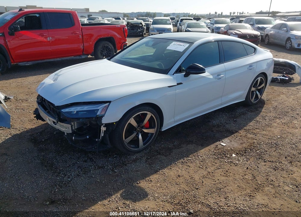 2022 AUDI A5 SPORTBACK PREMIUM PLUS 45 TFSI S LINE QUATTRO S TRONIC VIN: WAUFACF59NA020967