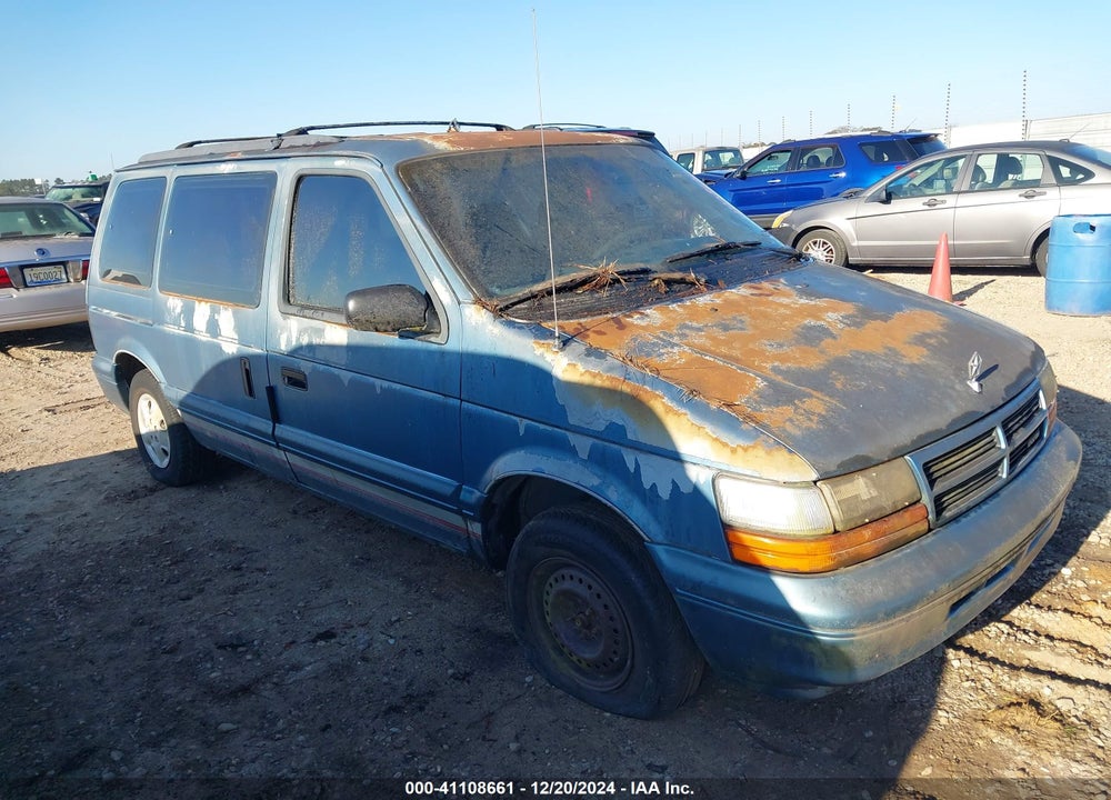 1995 DODGE CARAVAN VIN: 2B4GH2535SR107105