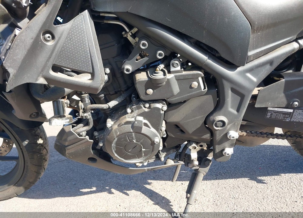 2021 YAMAHA MT-03 VIN: MH3RH20Y9MK006313