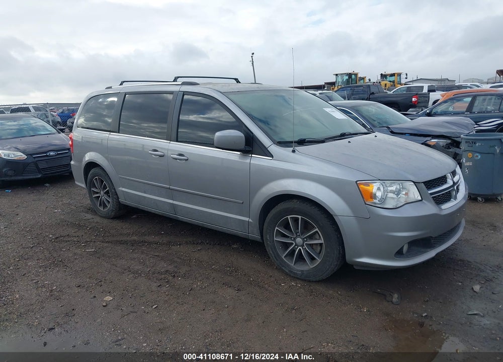 2017 DODGE GRAND CARAVAN SXT VIN: 2C4RDGCG2HR617222
