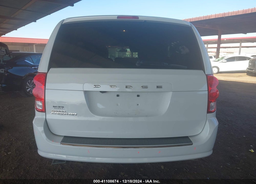 2018 DODGE GRAND CARAVAN SE VIN: 2C4RDGBG0JR137946