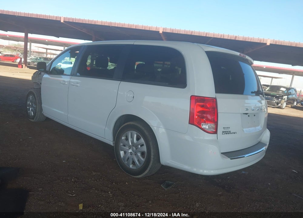 2018 DODGE GRAND CARAVAN SE VIN: 2C4RDGBG0JR137946