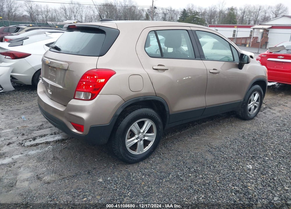 2018 CHEVROLET TRAX LS VIN: 3GNCJNSB4JL338549
