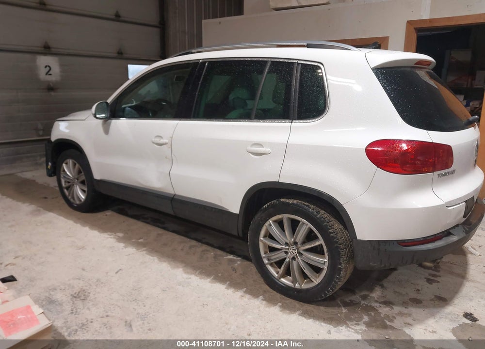 2013 VOLKSWAGEN TIGUAN SE VIN: WVGBV7AX6DW542698