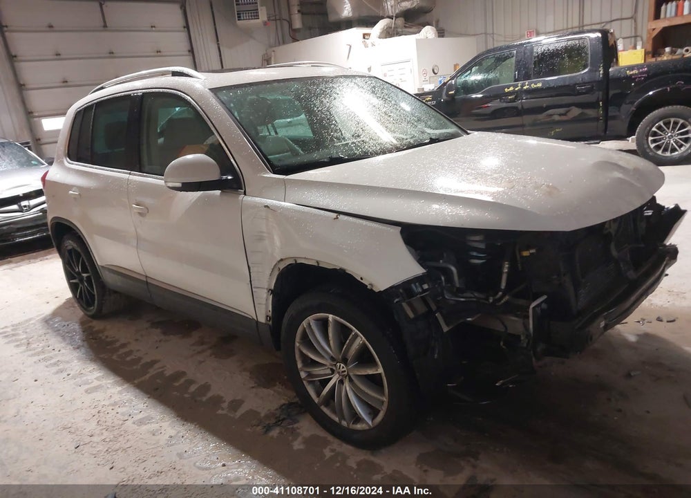 2013 VOLKSWAGEN TIGUAN SE VIN: WVGBV7AX6DW542698