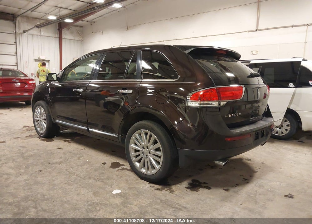 2013 LINCOLN MKX VIN: 2LMDJ8JK8DBL08857