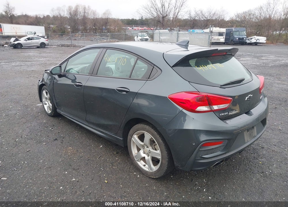 2019 CHEVROLET CRUZE PREMIER VIN: 3G1BF6SM1KS589476
