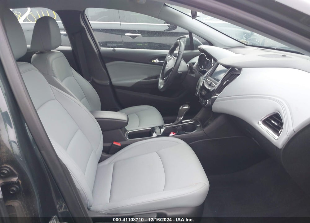 2019 CHEVROLET CRUZE PREMIER VIN: 3G1BF6SM1KS589476