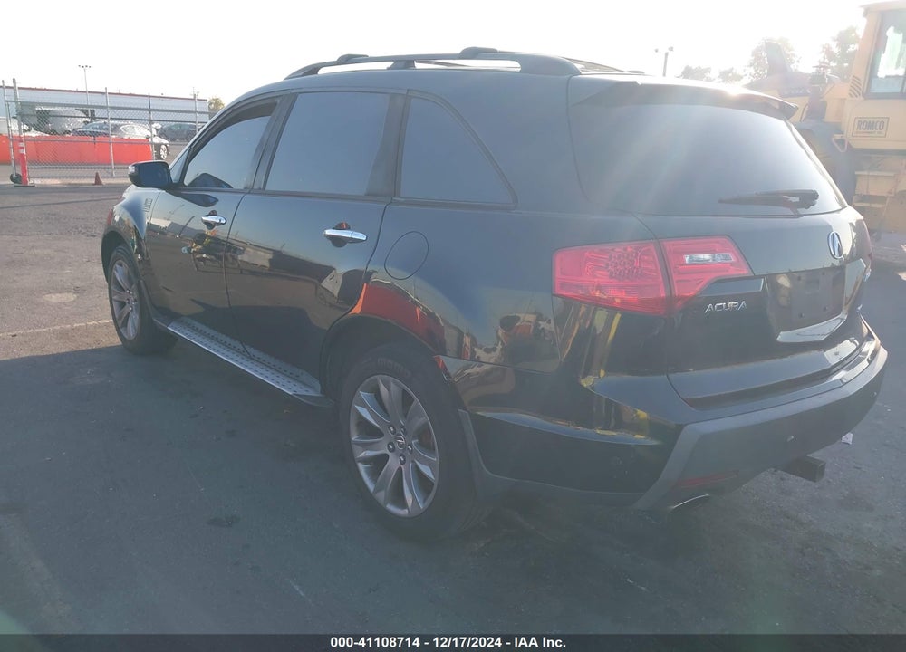 2007 ACURA MDX SPORT PACKAGE VIN: 2HNYD28807H530434
