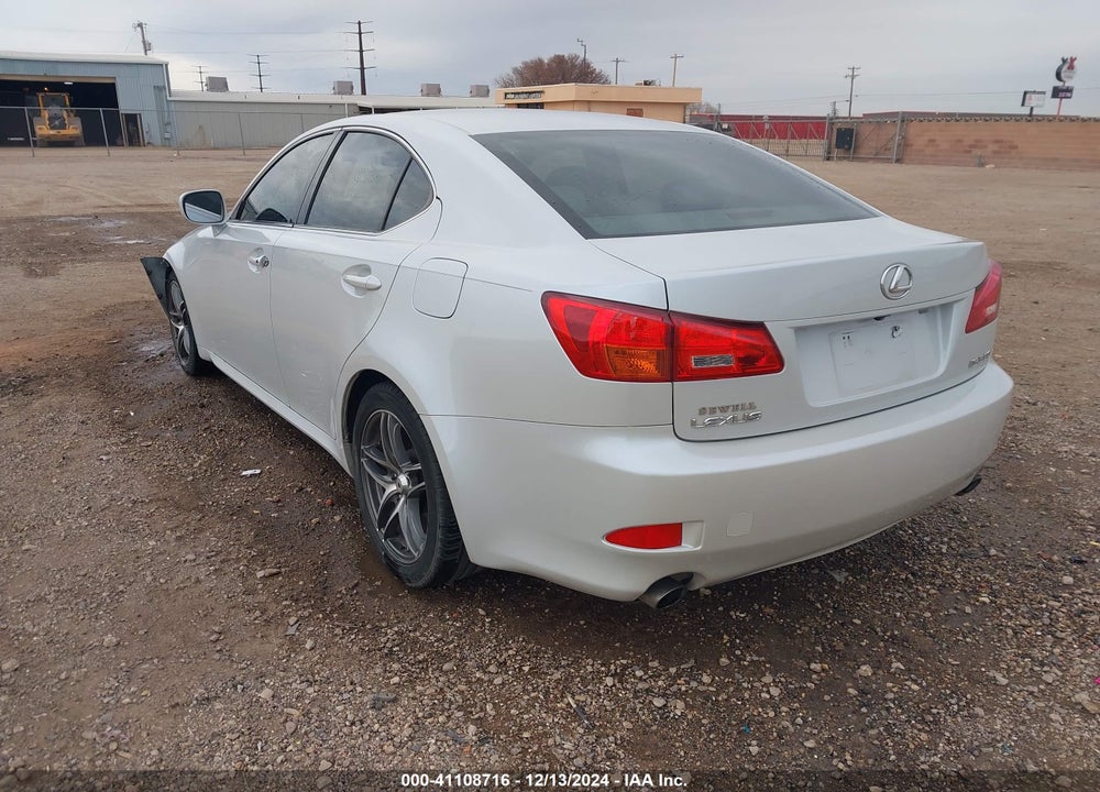 2006 LEXUS IS 350 VIN: JTHBE262765009657