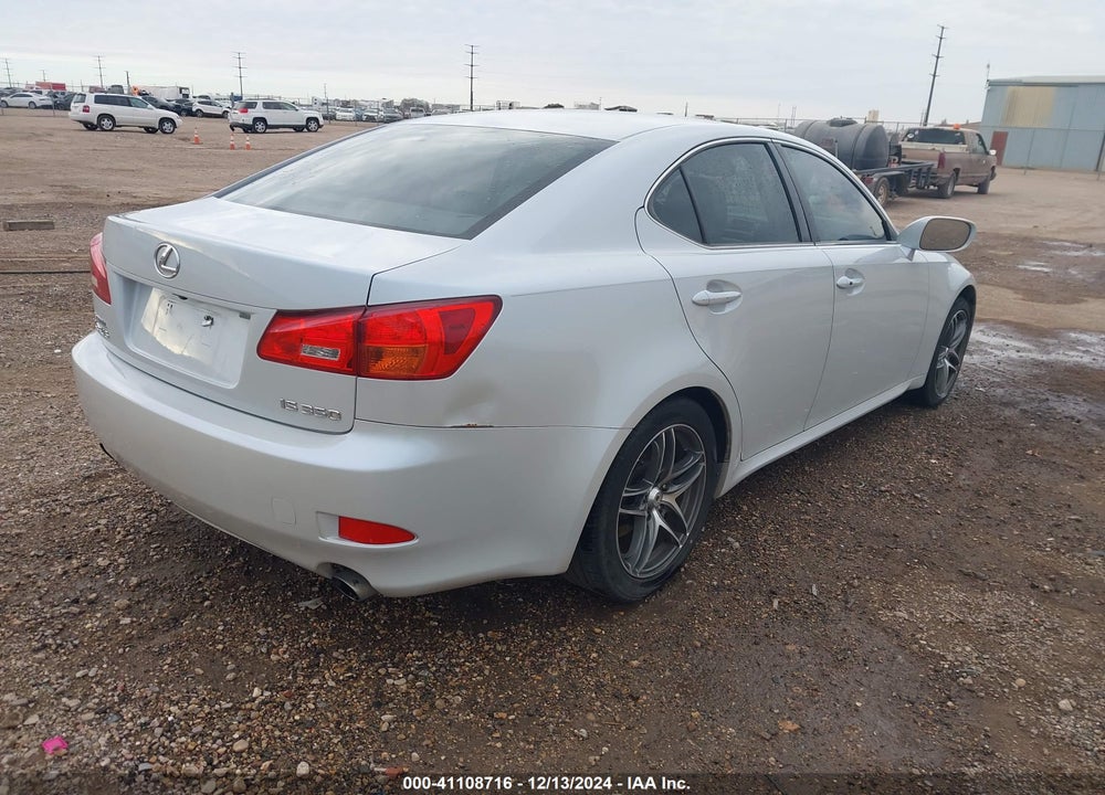2006 LEXUS IS 350 VIN: JTHBE262765009657