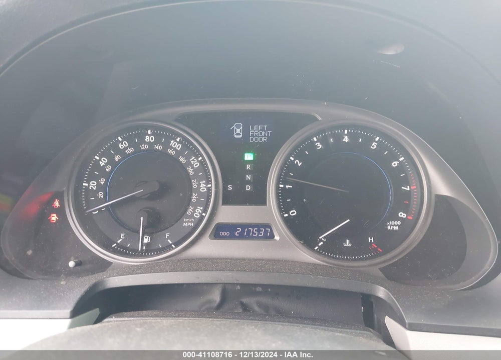 2006 LEXUS IS 350 VIN: JTHBE262765009657