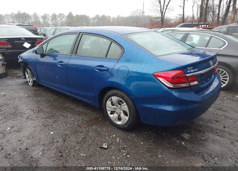 2014 HONDA CIVIC LX VIN: 19XFB2F54EE242601