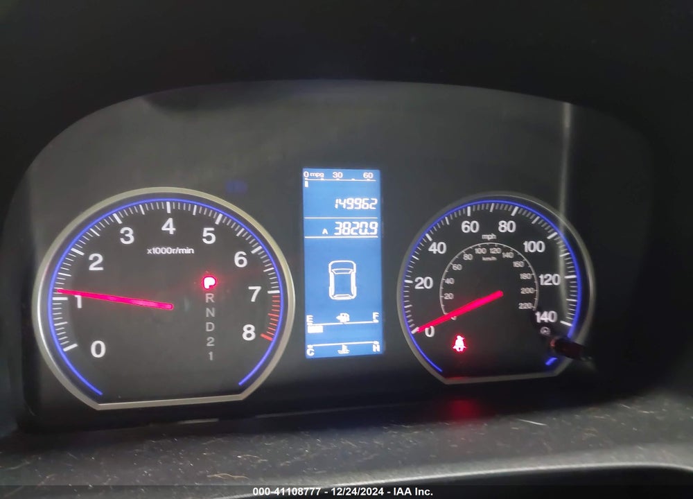 2011 HONDA CR-V LX VIN: 5J6RE4H3XBL040791