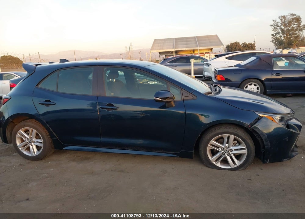 2019 TOYOTA COROLLA SE VIN: JTNK4RBE1K3035377