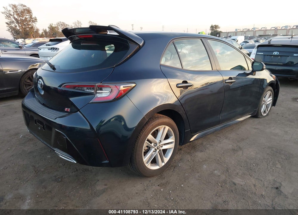 2019 TOYOTA COROLLA SE VIN: JTNK4RBE1K3035377