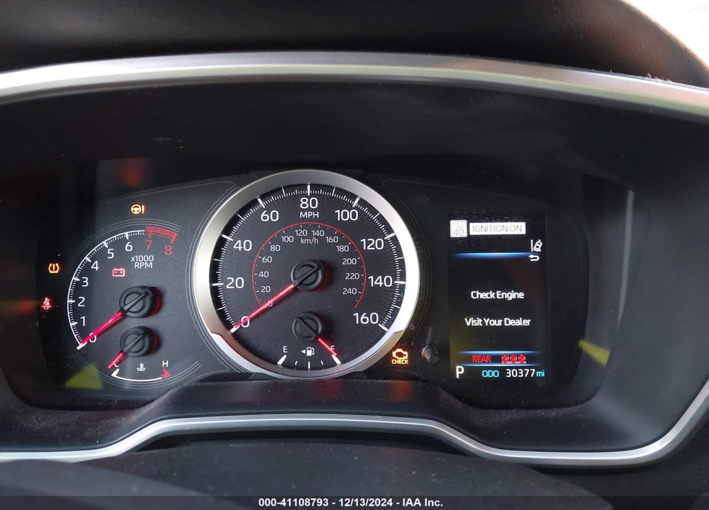 2019 TOYOTA COROLLA SE VIN: JTNK4RBE1K3035377