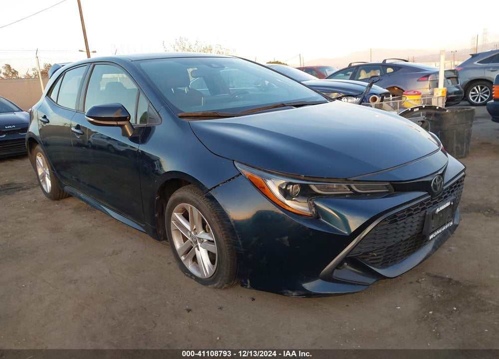 2019 TOYOTA COROLLA SE VIN: JTNK4RBE1K3035377