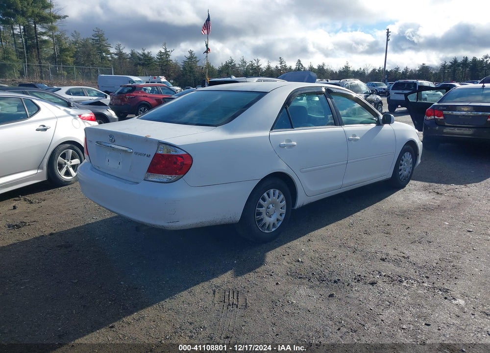 2006 TOYOTA CAMRY LE VIN: 4T1BE30K96U682449
