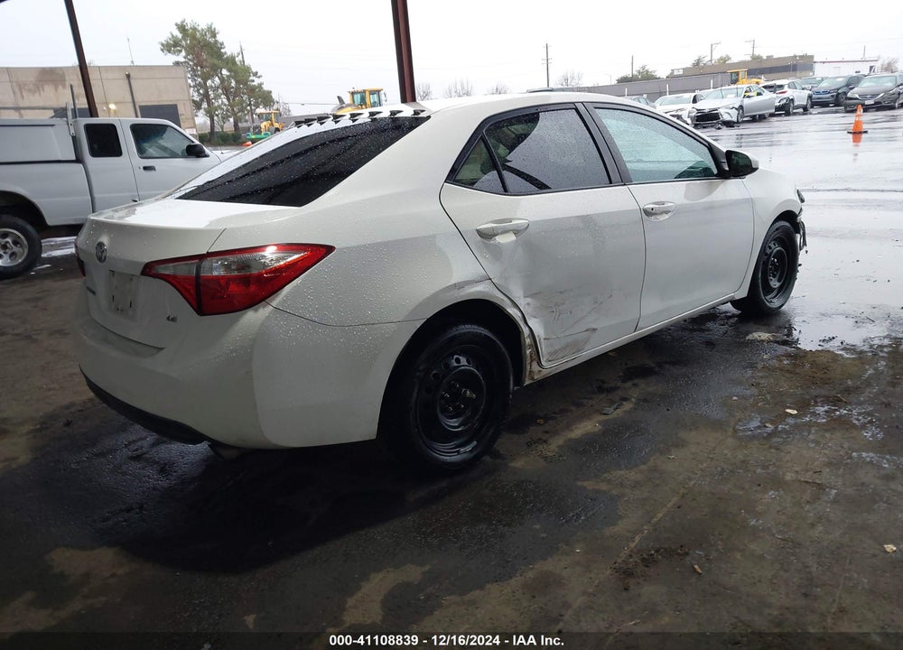 2015 TOYOTA COROLLA LE VIN: 2T1BURHE5FC240614