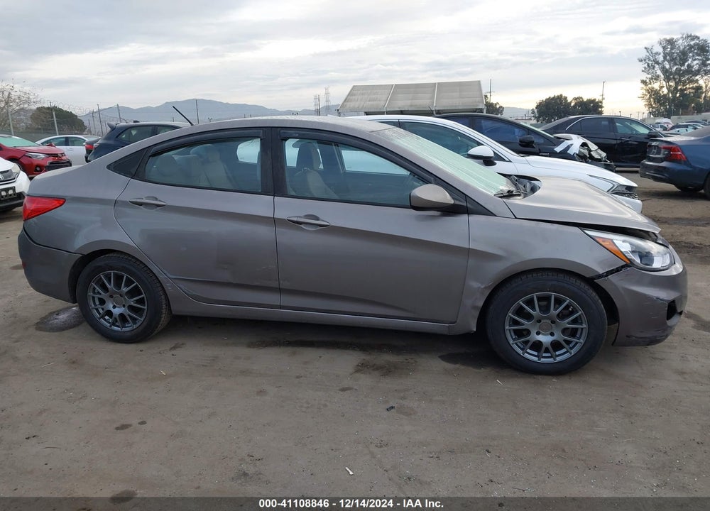 2017 HYUNDAI ACCENT SE VIN: KMHCT4AE8HU378542
