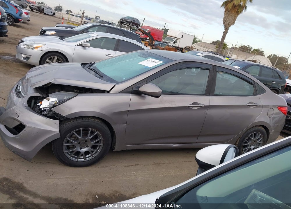 2017 HYUNDAI ACCENT SE VIN: KMHCT4AE8HU378542