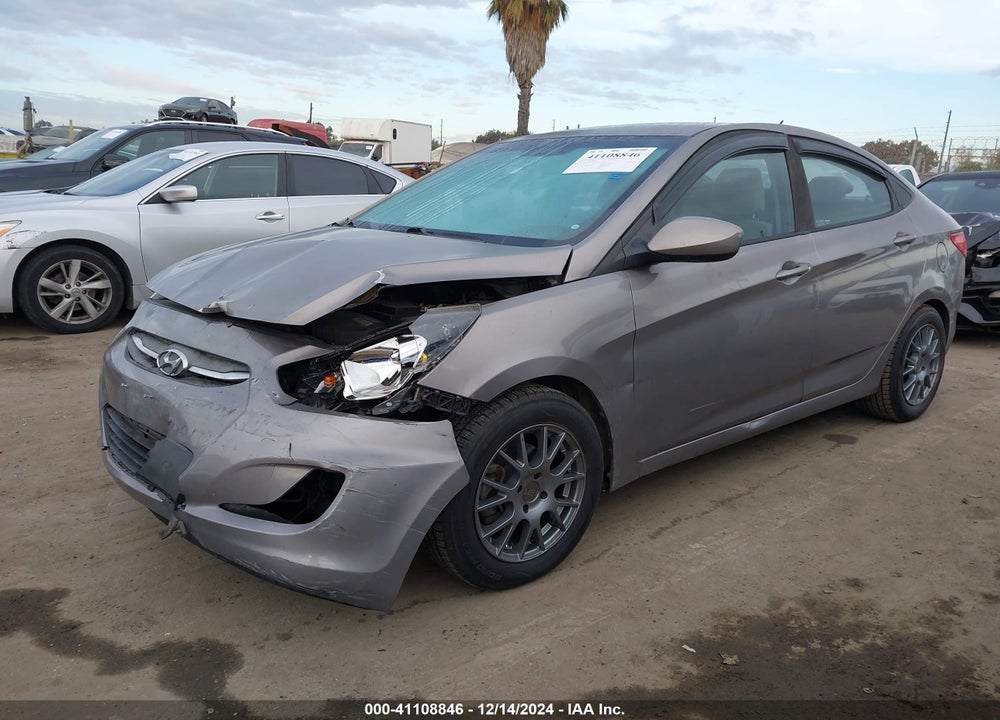 2017 HYUNDAI ACCENT SE VIN: KMHCT4AE8HU378542