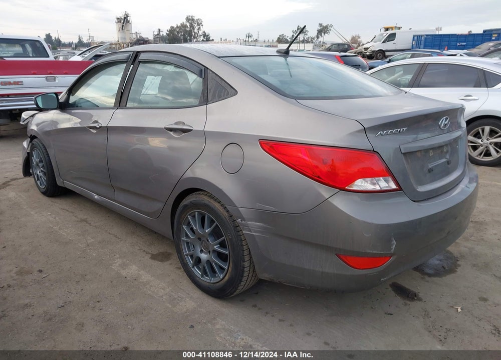 2017 HYUNDAI ACCENT SE VIN: KMHCT4AE8HU378542