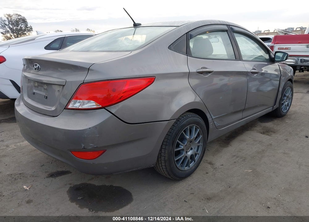 2017 HYUNDAI ACCENT SE VIN: KMHCT4AE8HU378542