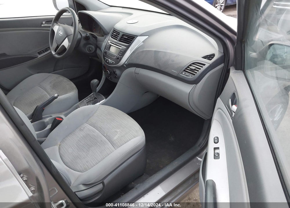 2017 HYUNDAI ACCENT SE VIN: KMHCT4AE8HU378542