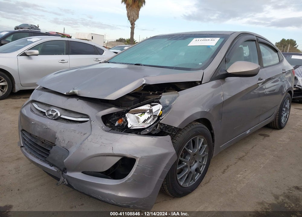 2017 HYUNDAI ACCENT SE VIN: KMHCT4AE8HU378542